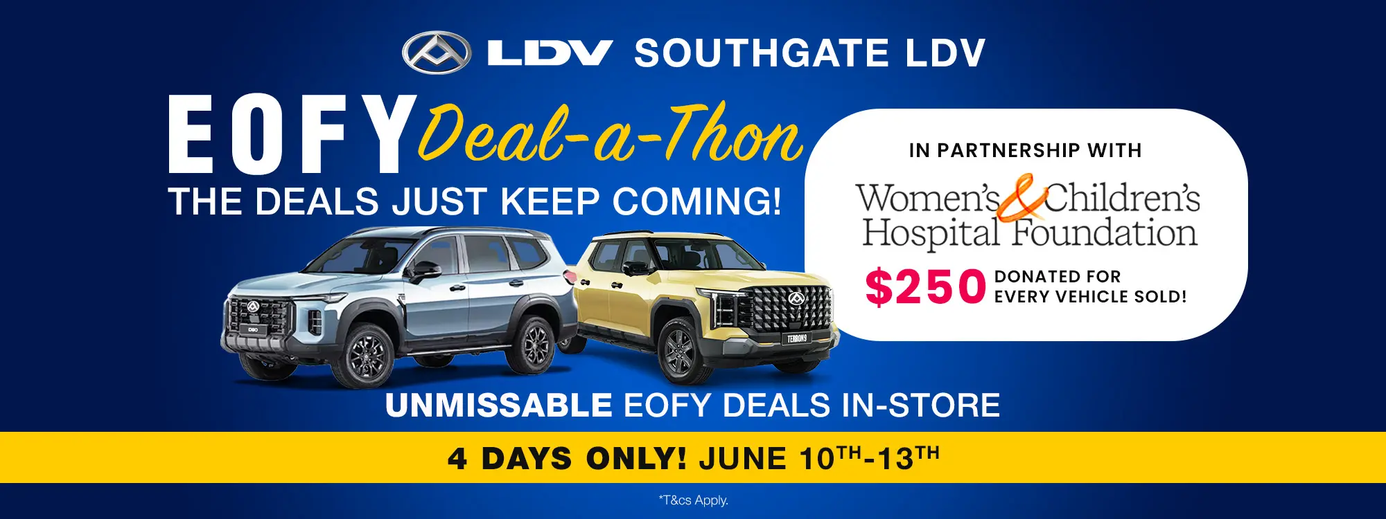 LDV EOFY Deal Hp