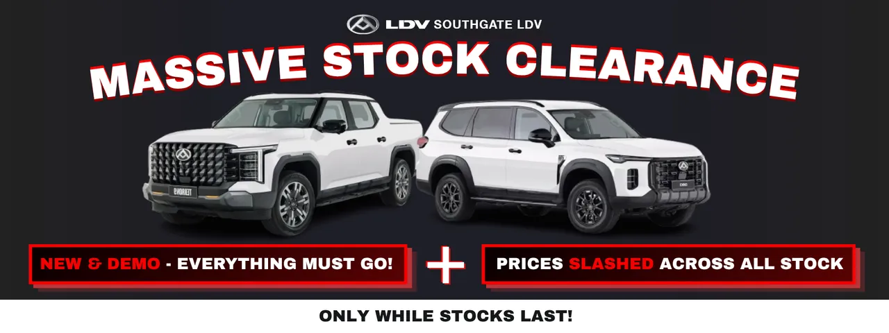 Ldv Clearance Banner